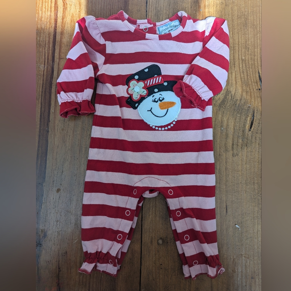 Three Sisters 0-3M girl's Romper